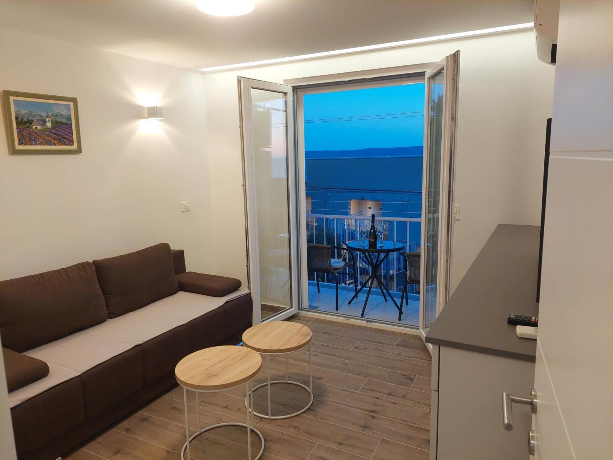 Apartman Njavro Podgora Exteriér fotografie